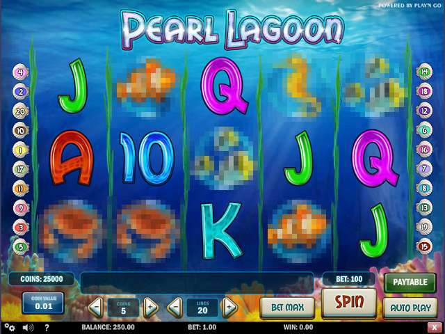 Pearl Lagoon slot leverantör spelmaskiner