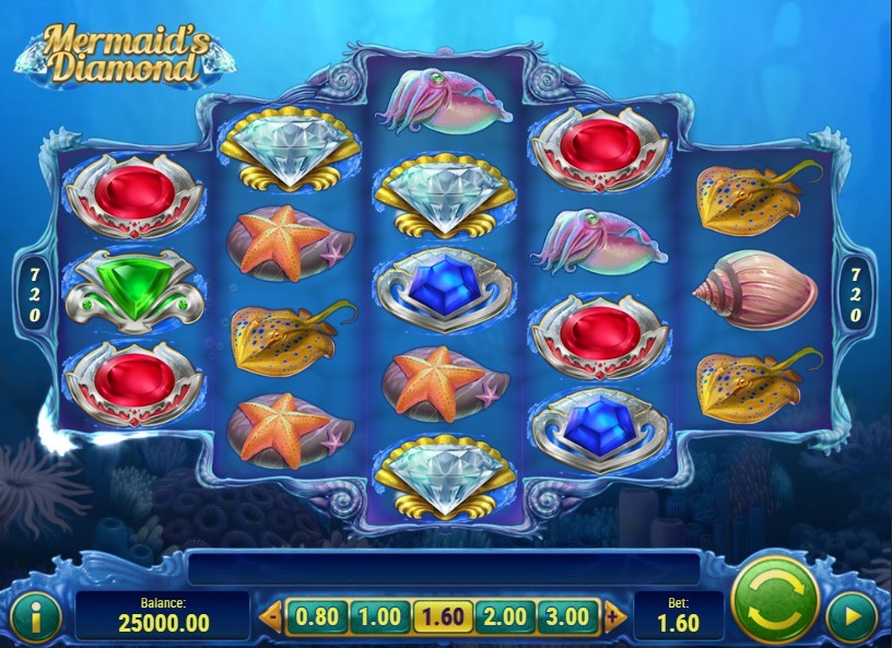 Påverka Mermaid Diamond vinst